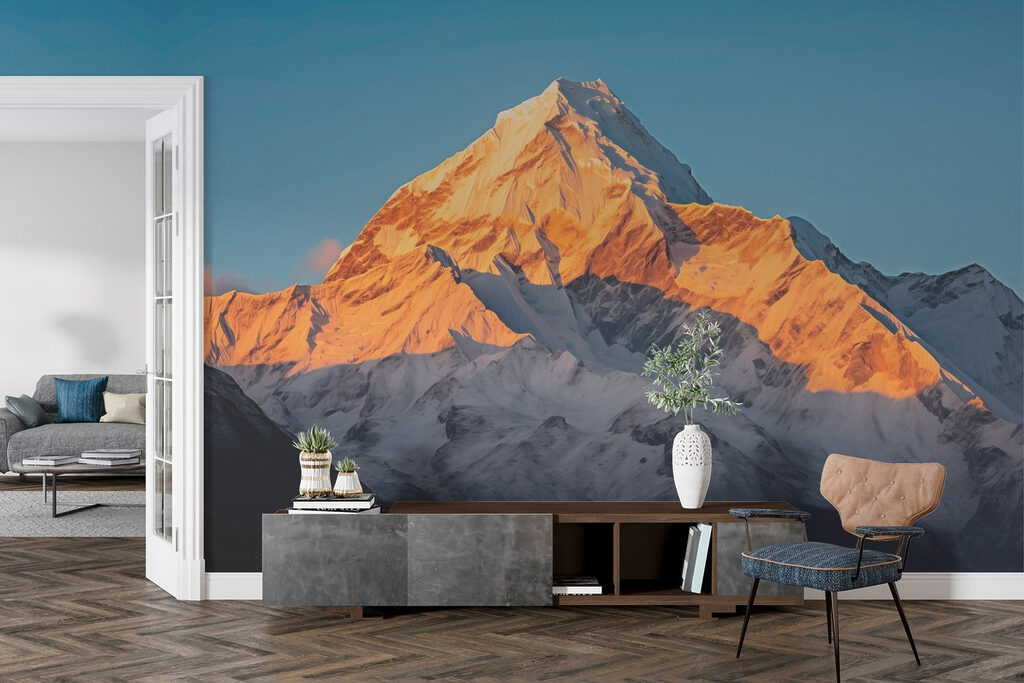 Golden mountain peak — interior 3