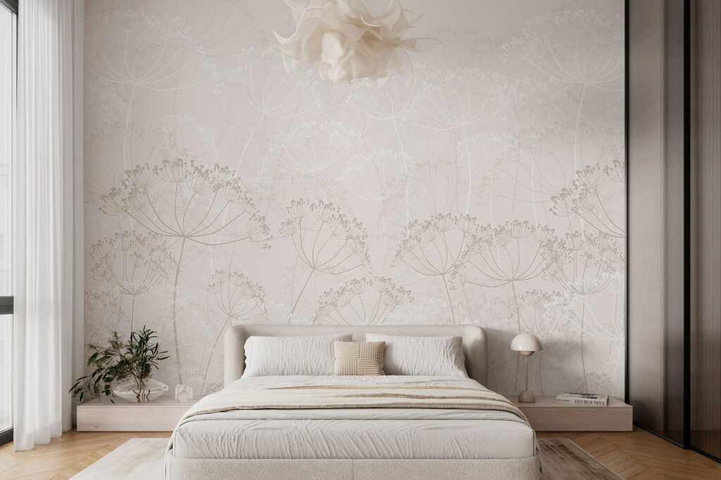 Meadow Traces in an interior