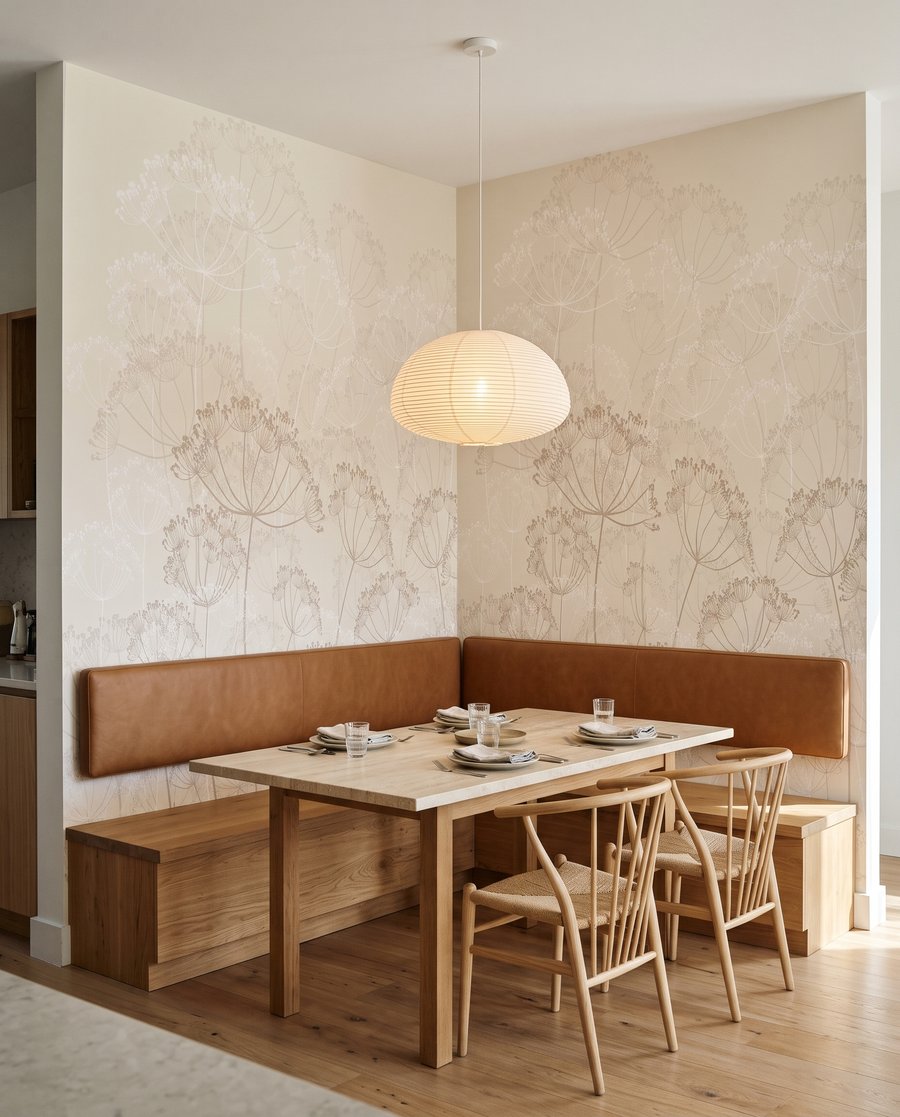Meadow Traces in an interior