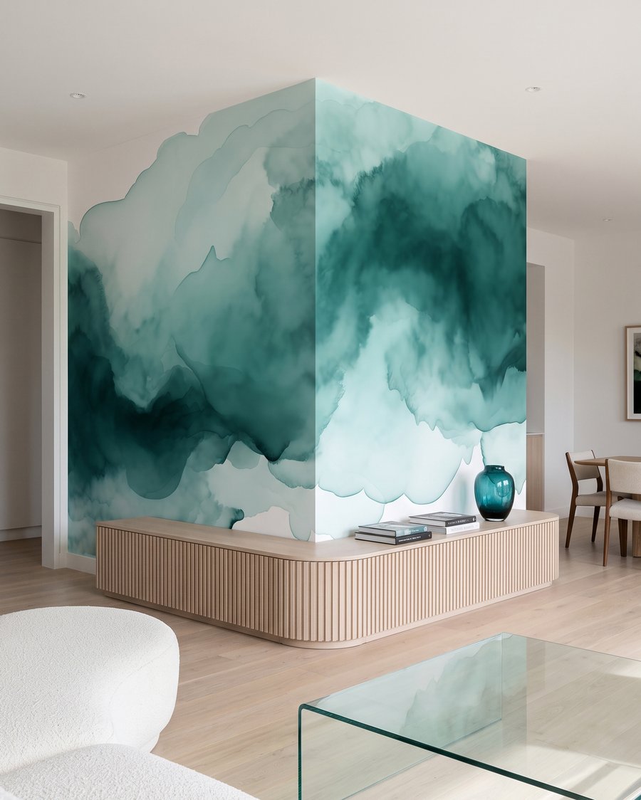 Floating ink clouds — interior 1