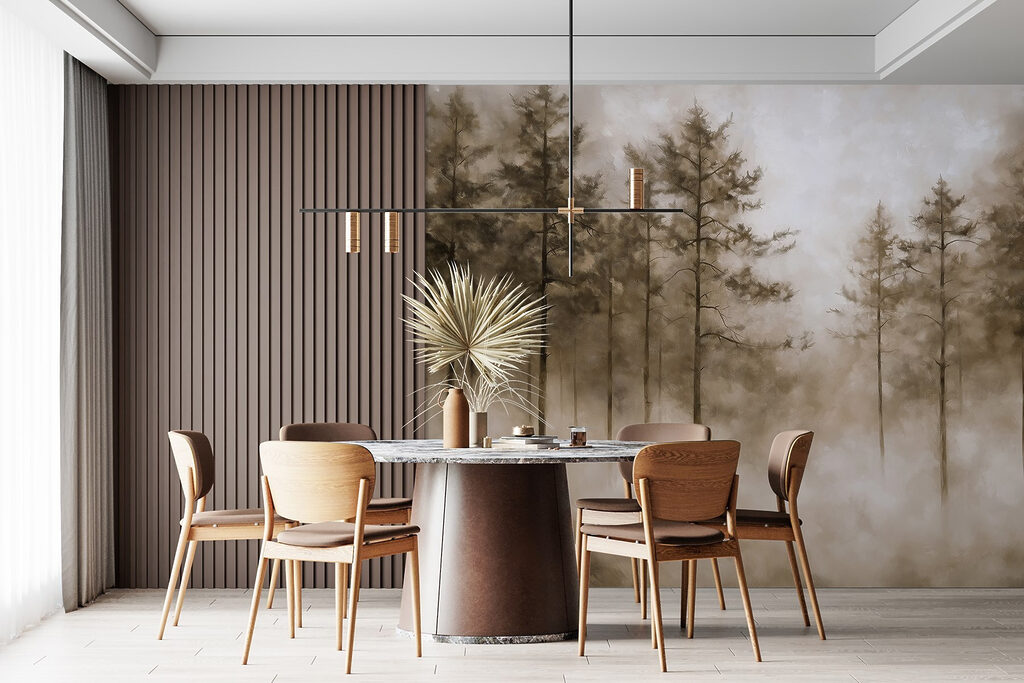 Pines Through the Fog — interior 4