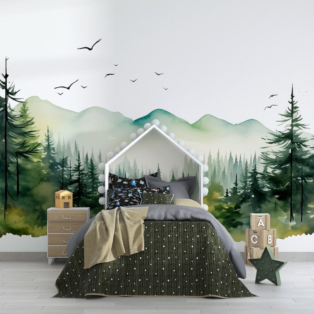 Watercolour Pine Valley — interior 5