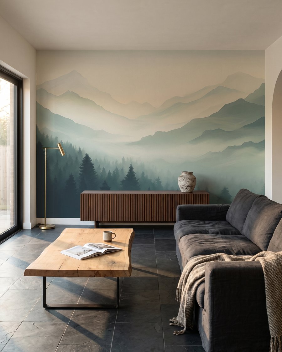 Mountain Hush in an interior