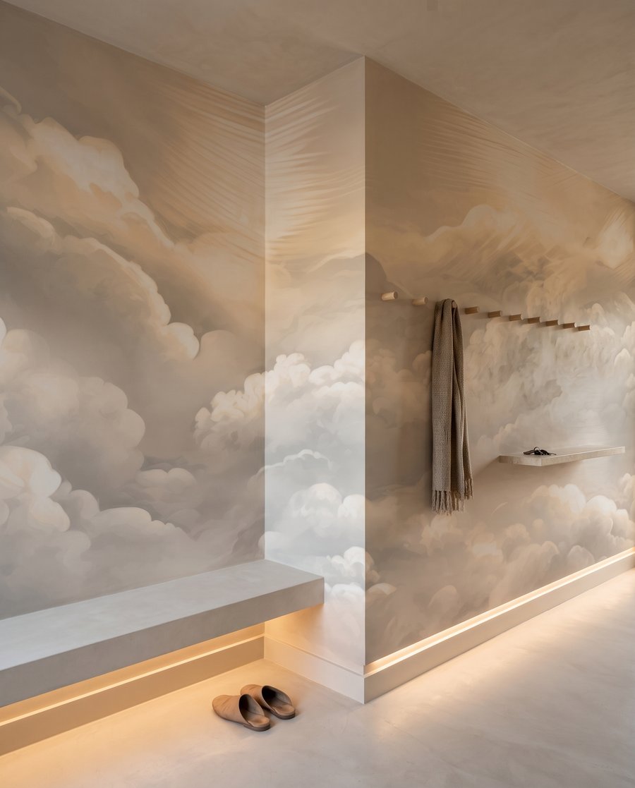 Above the Clouds in an interior