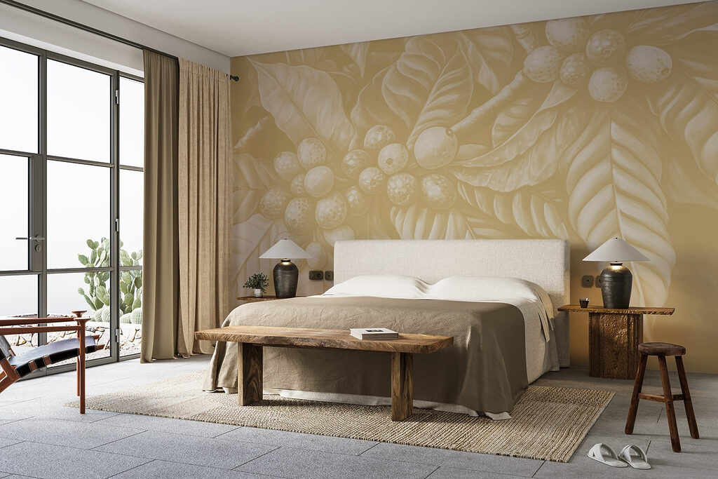 Berry Leaf Pattern in an interior