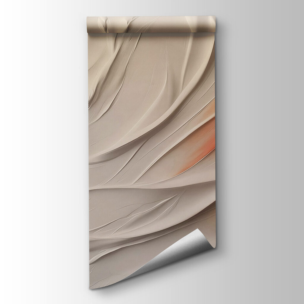 Cream layers, terracotta folds — product view