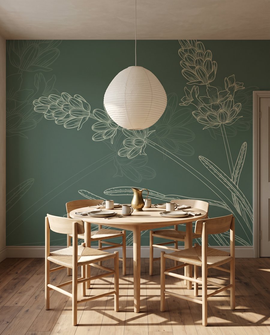 Botanical Chalk Study — interior 5