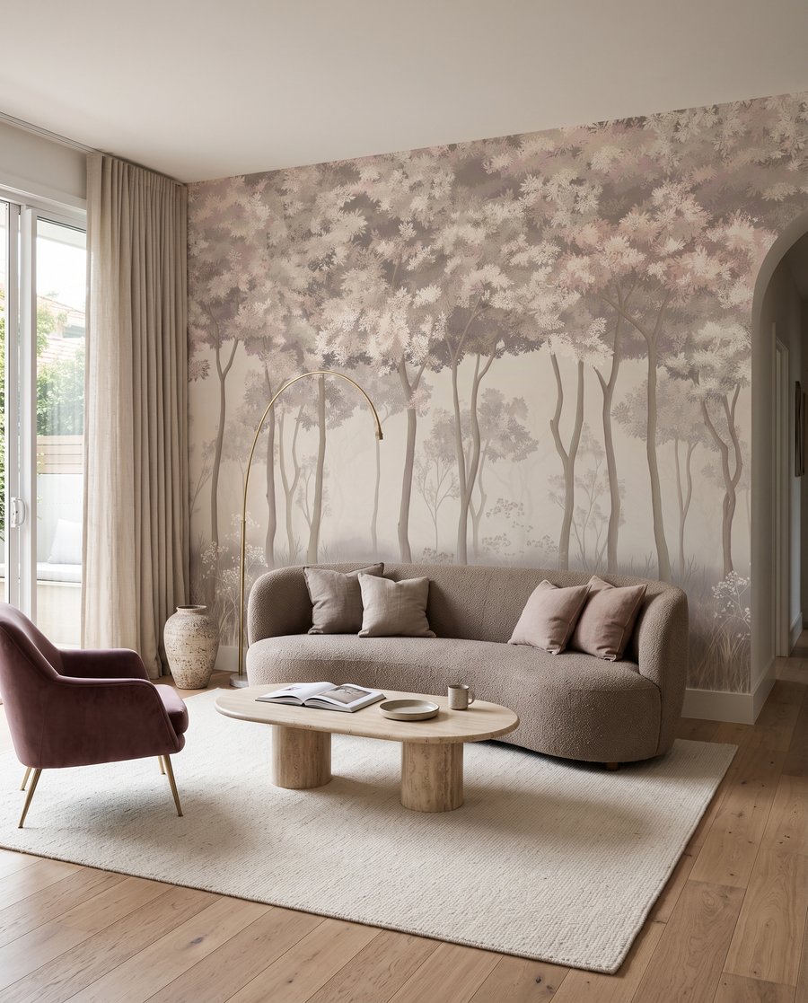 Birds in Blossom Woods — interior 3
