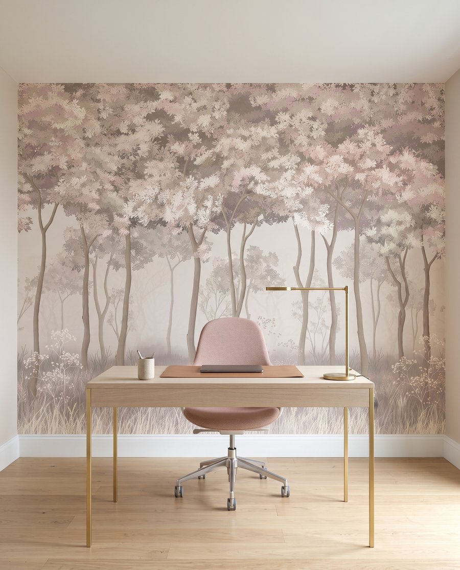 Birds in Blossom Woods — interior 10