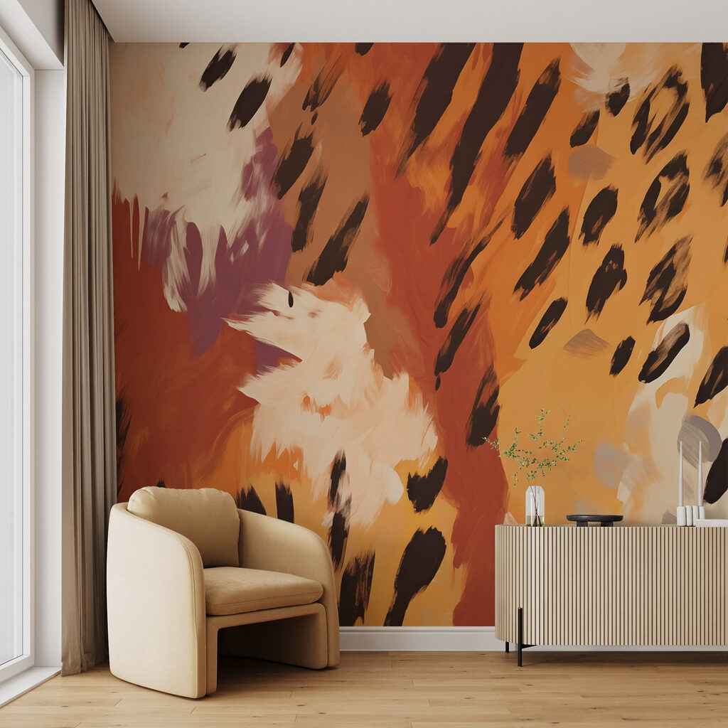 Warm painted spots — interior 2