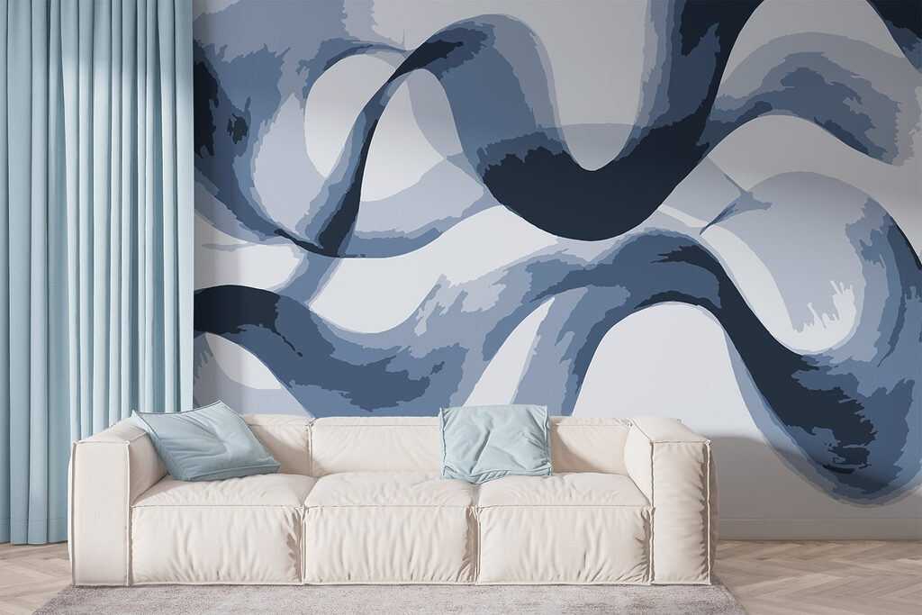 Waves in Broad Strokes in an interior