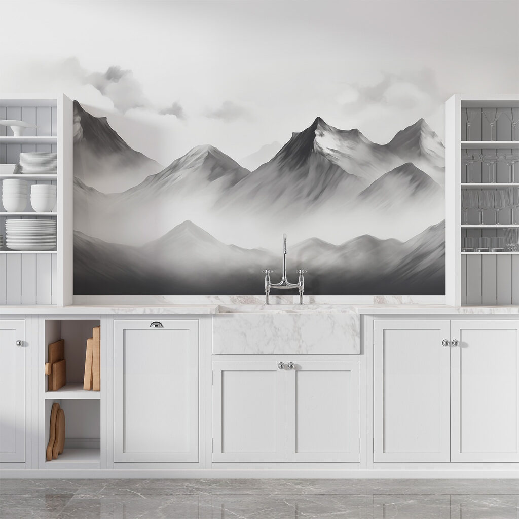Peaks fading into mist — interior 3