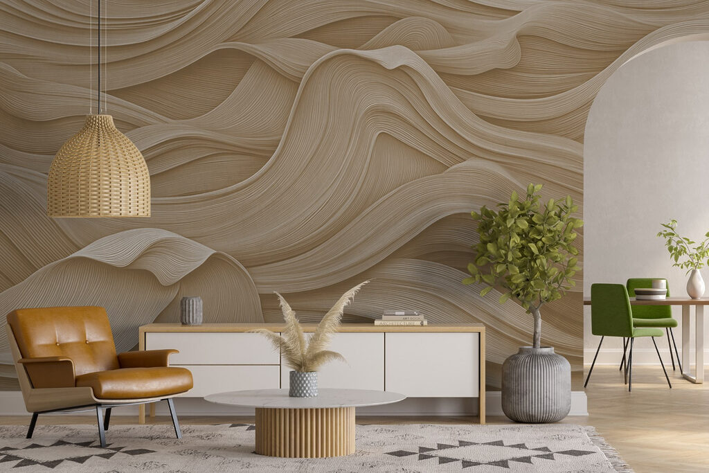 Layers of Sculpted Waves — interior 3