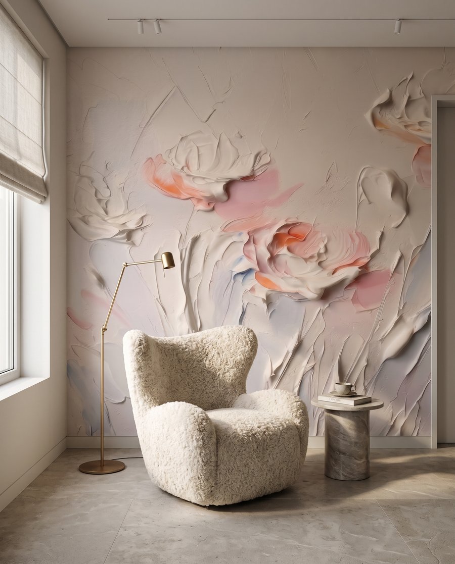 Petals in Thick Paint — interior 2