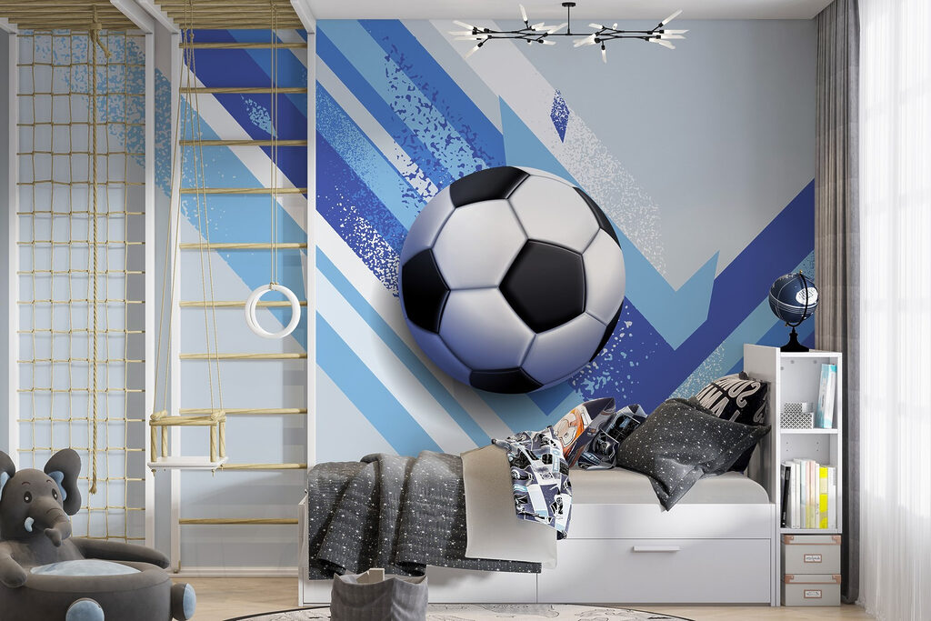 Football Crossroads in an interior