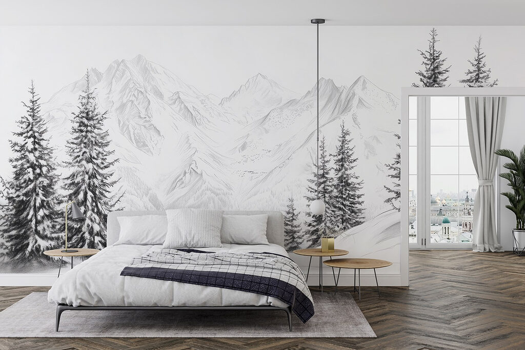 Winter Mountain Lines — interior 2