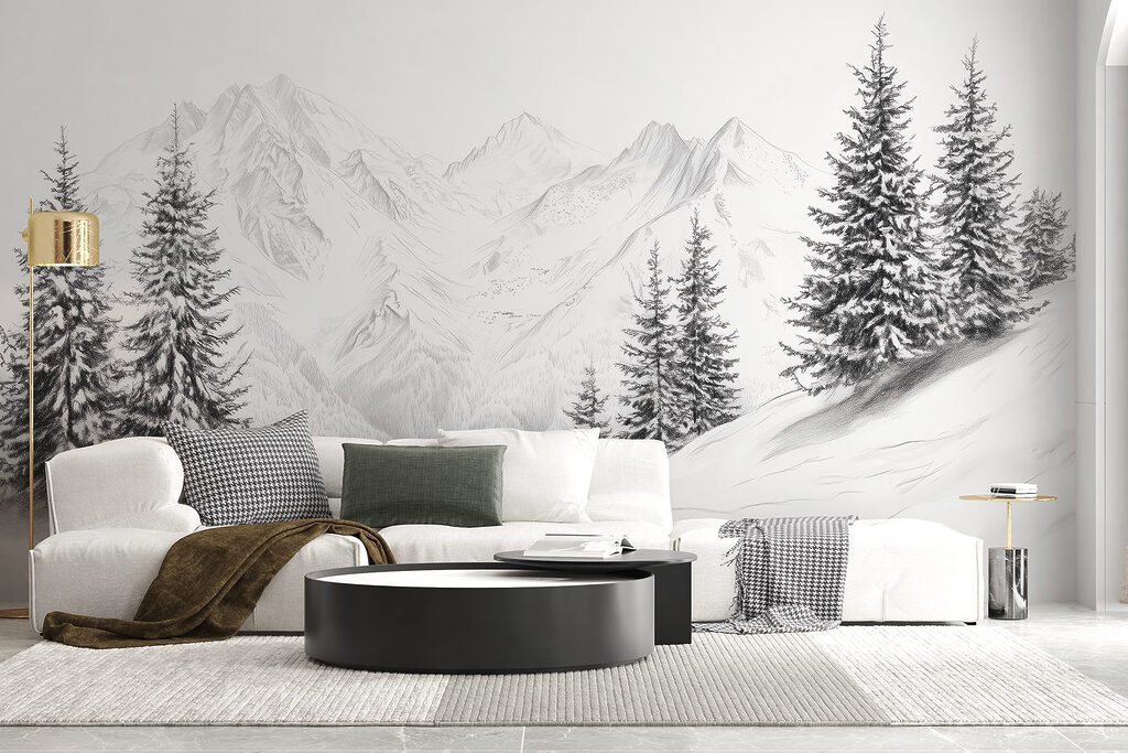 Winter Mountain Lines — interior 4
