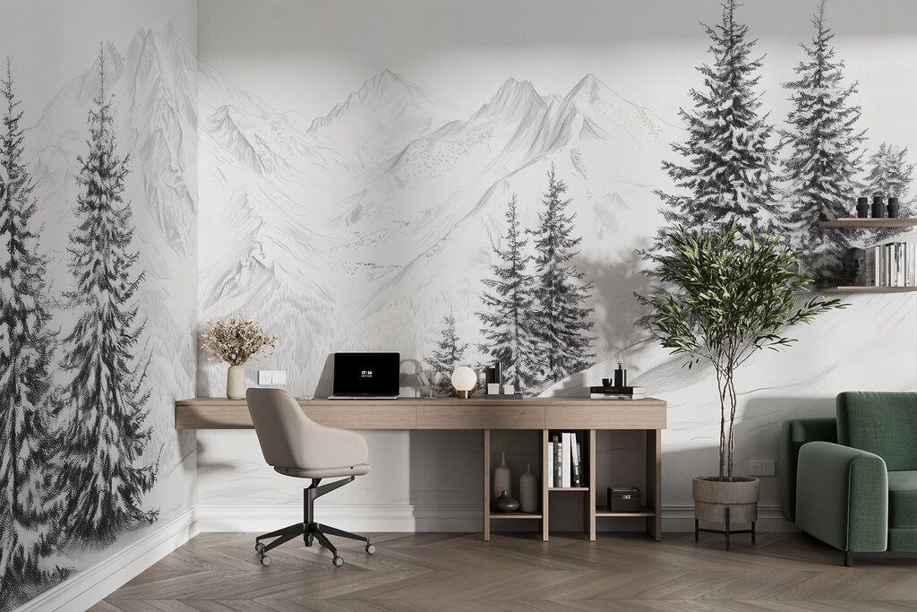 Winter Mountain Lines — interior 5