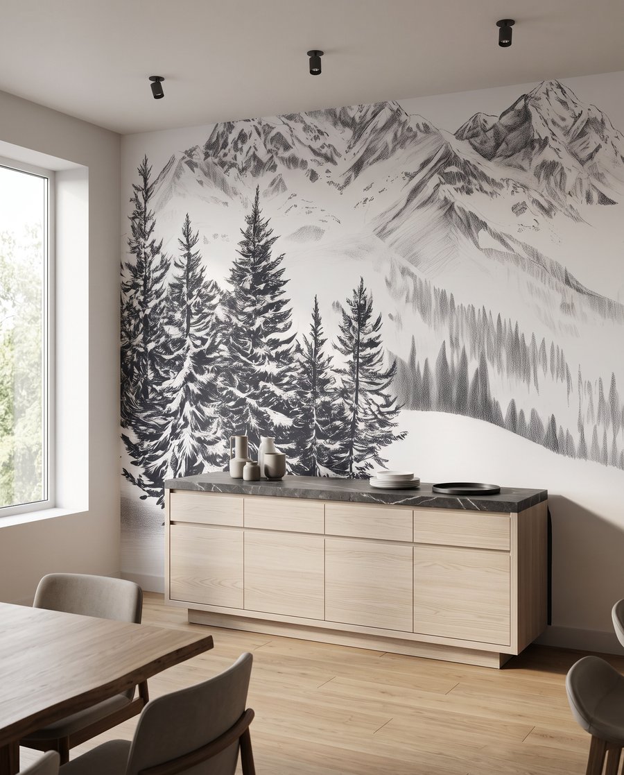 Mountain Sketch — interior 7