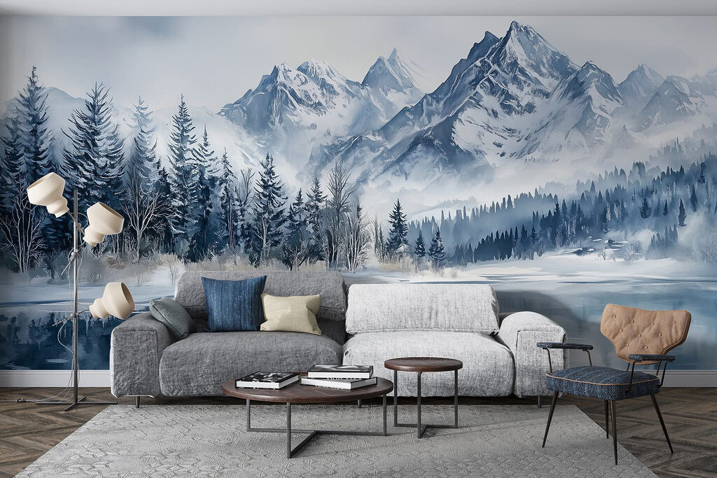 Winter Lake Mirror — interior 2