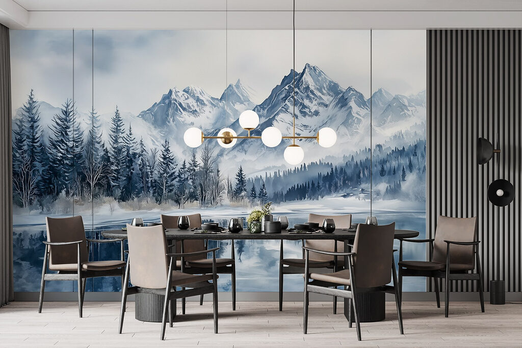 Winter Lake Mirror — interior 4
