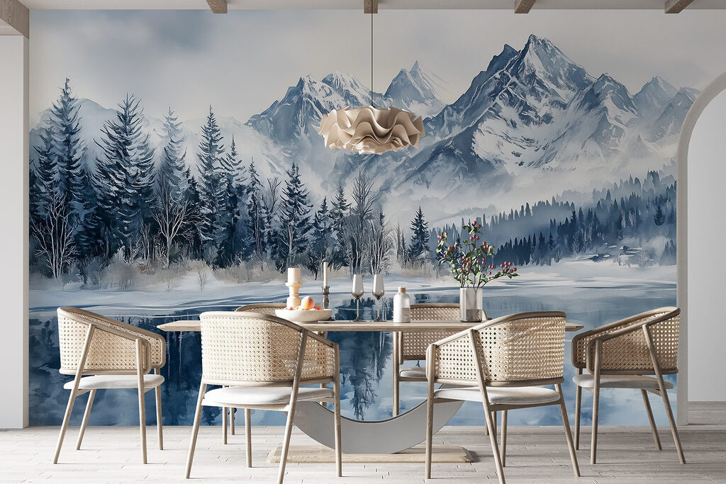Winter Lake Mirror — interior 5