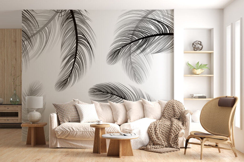 Floating Feather Pattern — interior 2