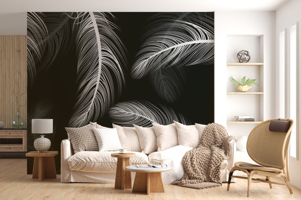 Floating Feather Pattern — interior 2