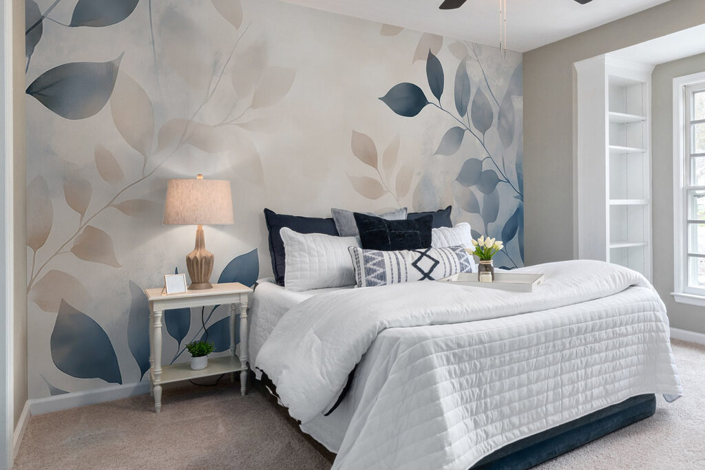 Drifting Foliage in an interior