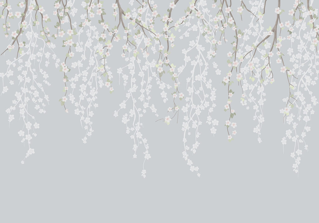 Hanging leaf garlands — full design