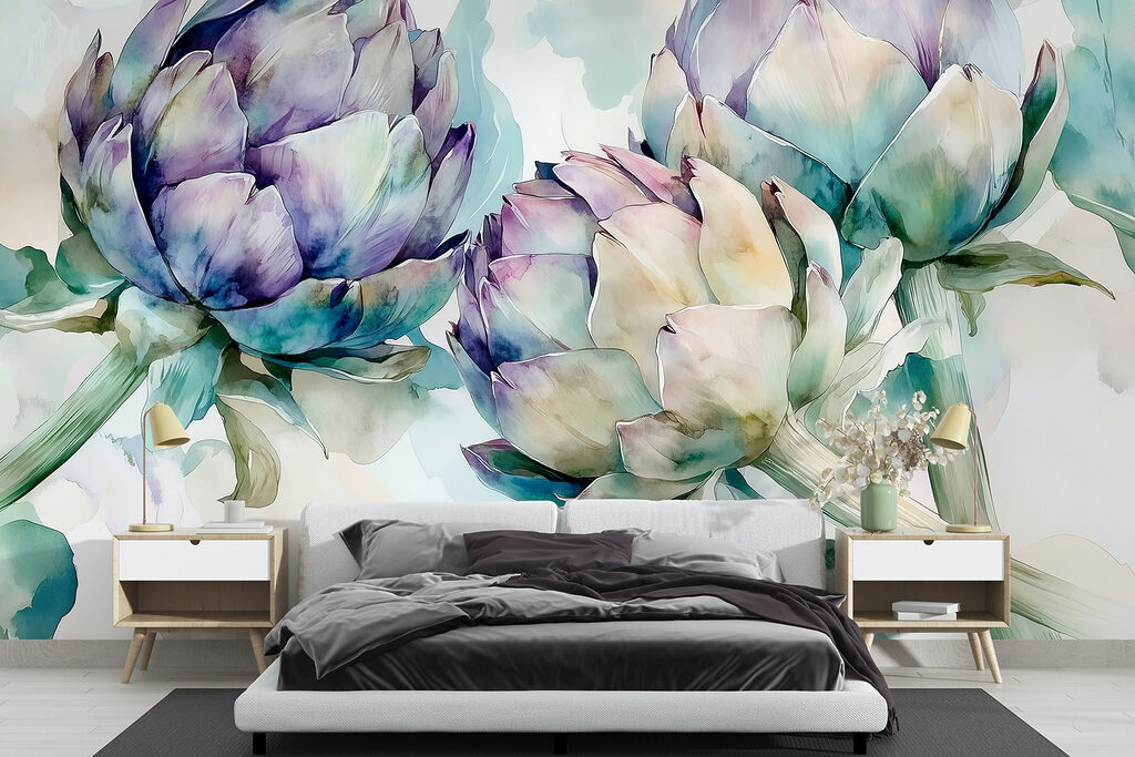 Artichokes in Watercolour — interior 1