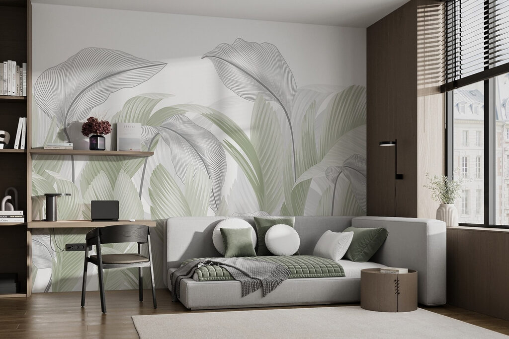 Leaves in Fine Lines — interior 1