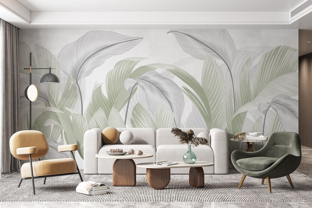 Leaves in Fine Lines — interior 2