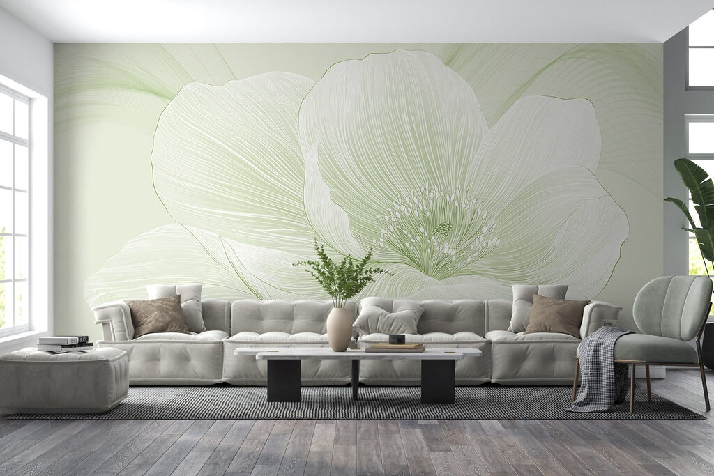 Flower in Linework — interior 1