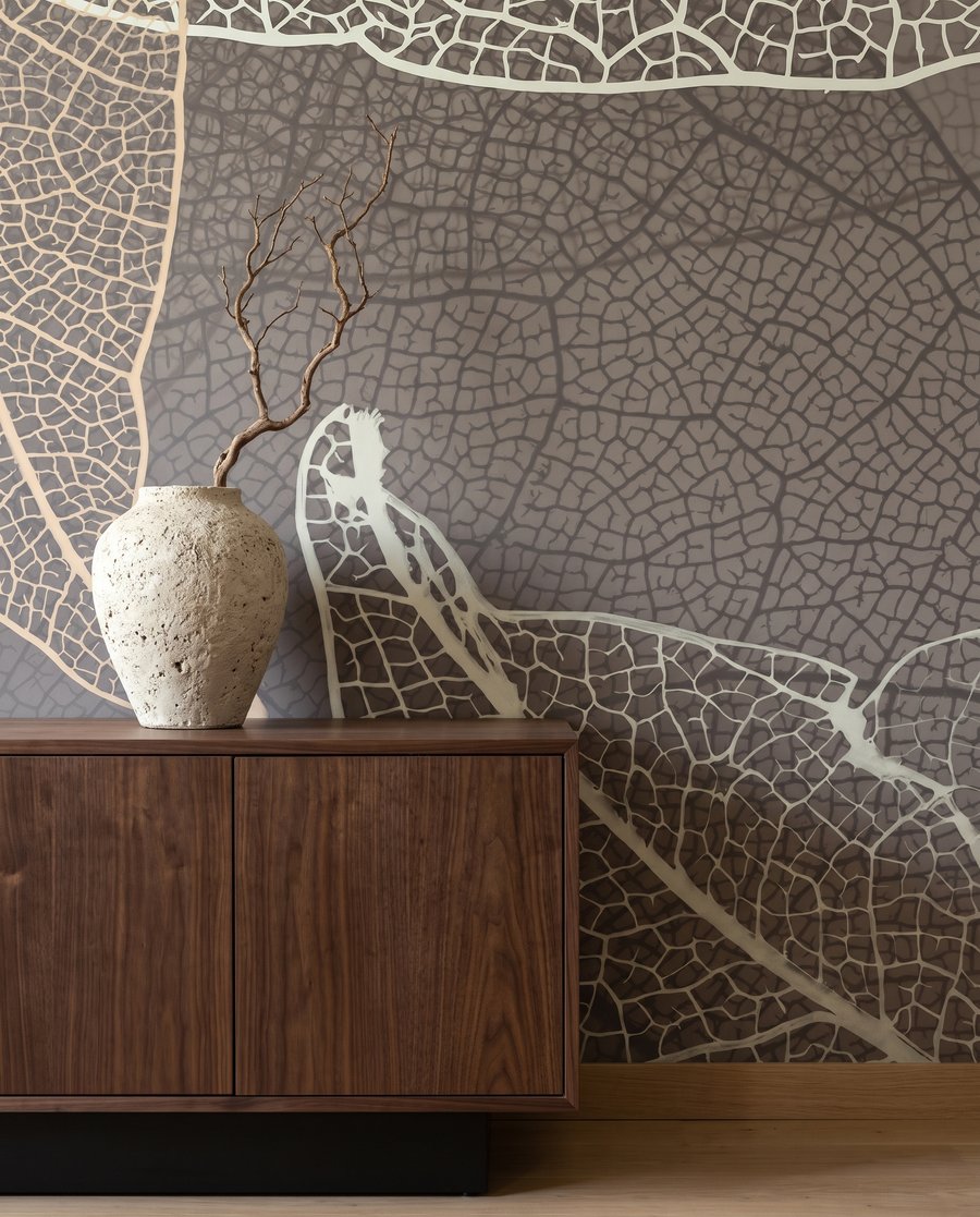 Leaf Vein Study — detail