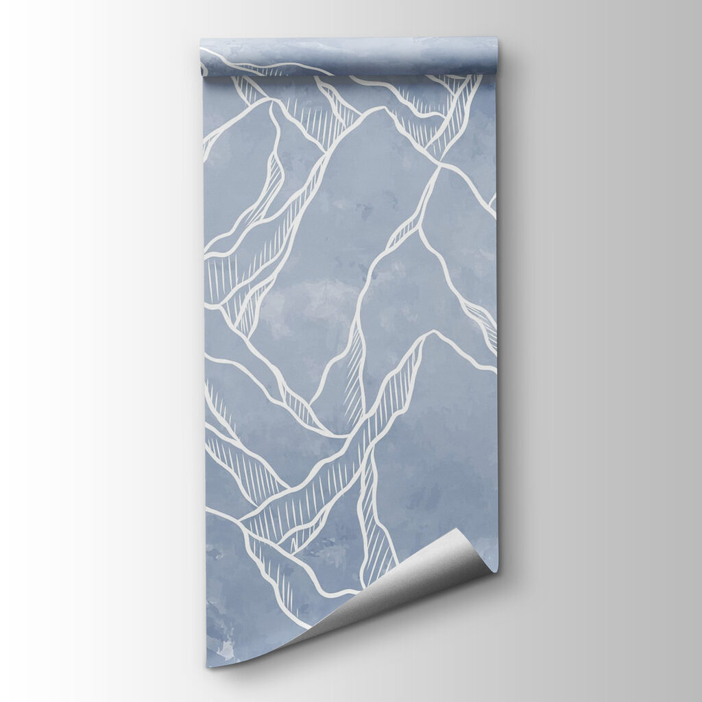 Mountain Outlines on Stone — product view