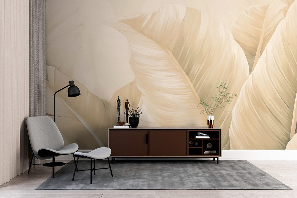 Pale leaves up close — interior 3