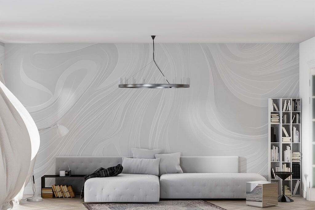 Marble Swirls in an interior