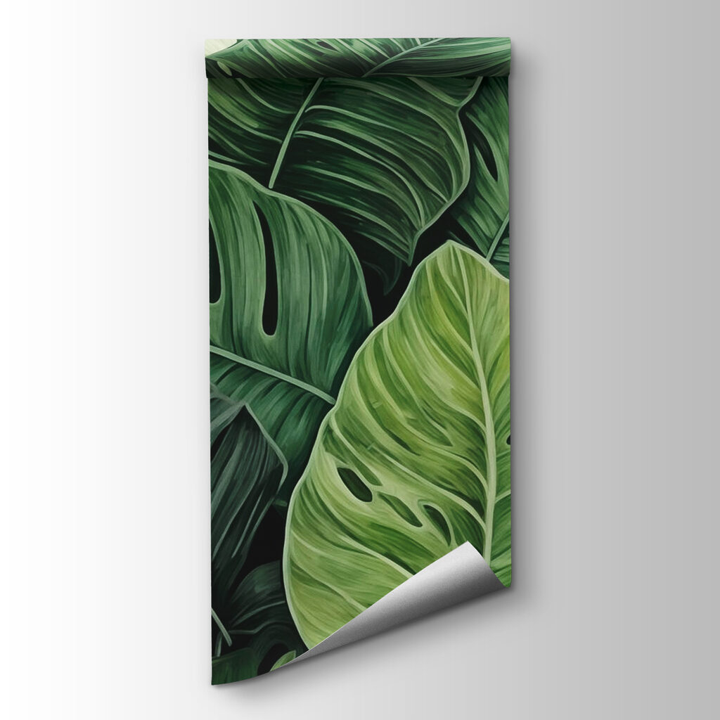 Monstera leaf canopy — product view