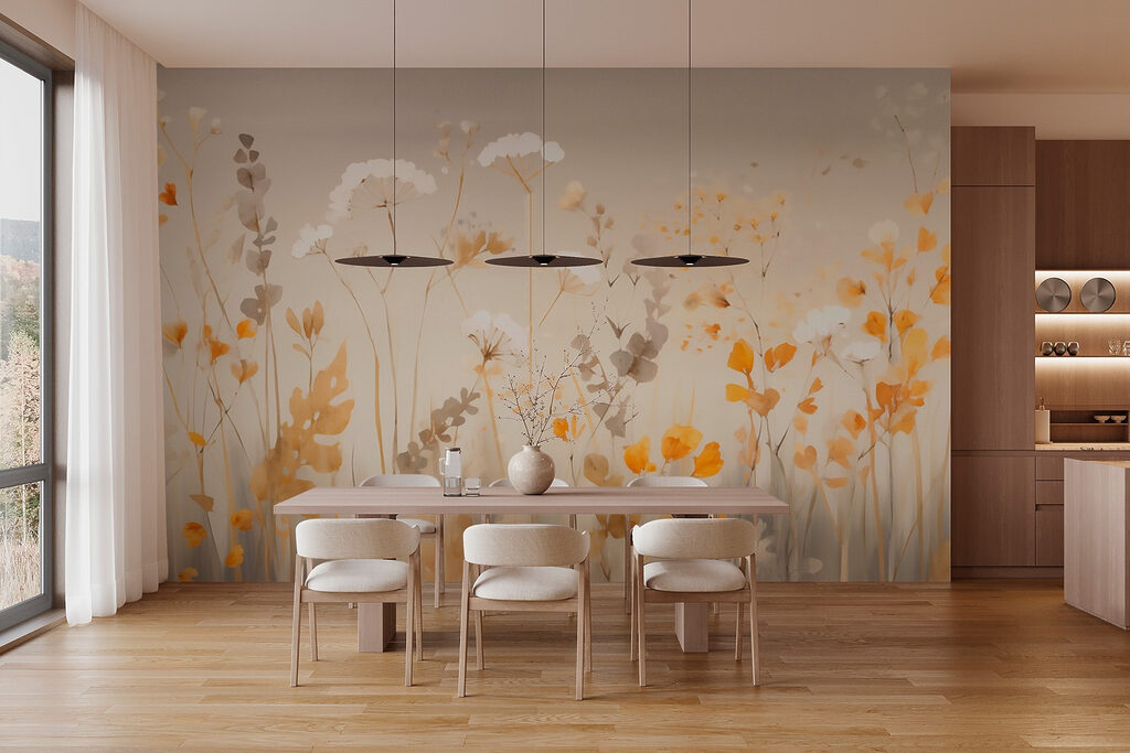 Golden wildflower meadow — interior 2