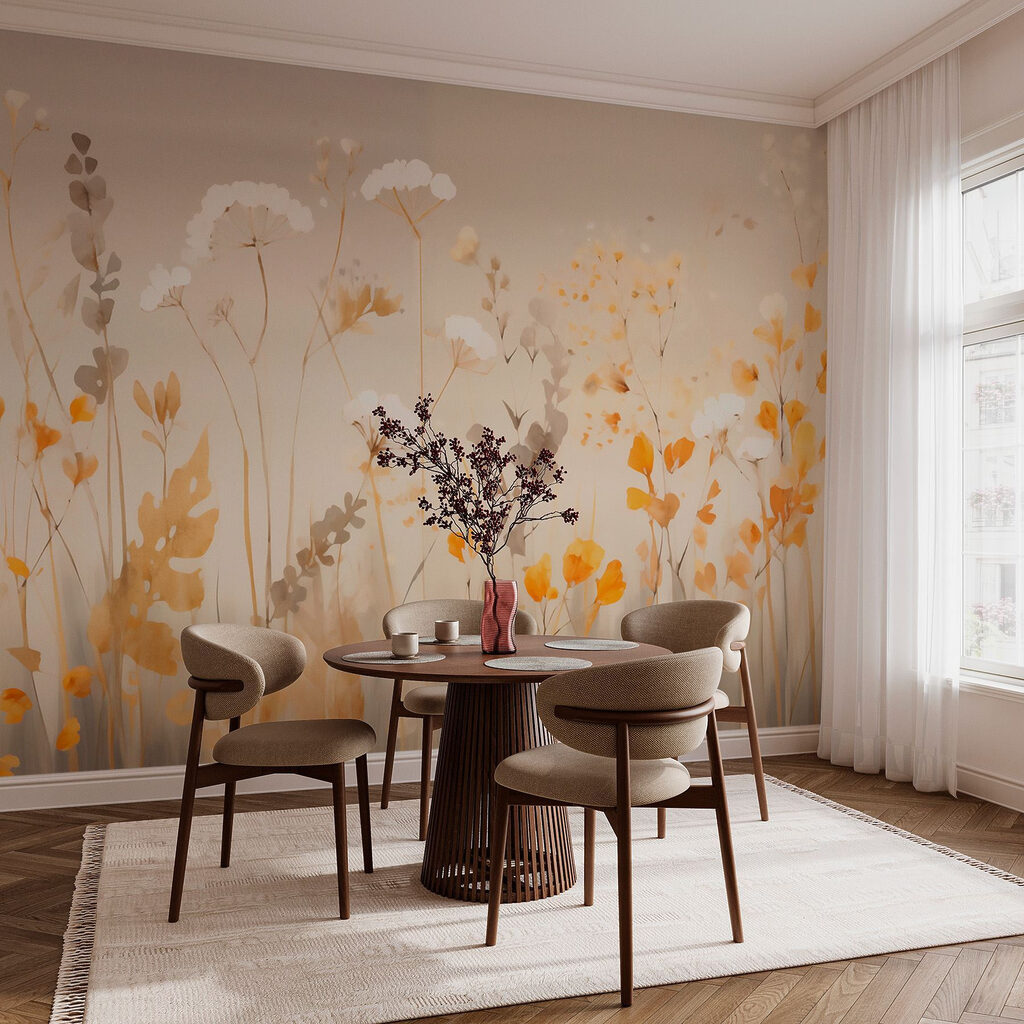 Golden wildflower meadow — interior 3