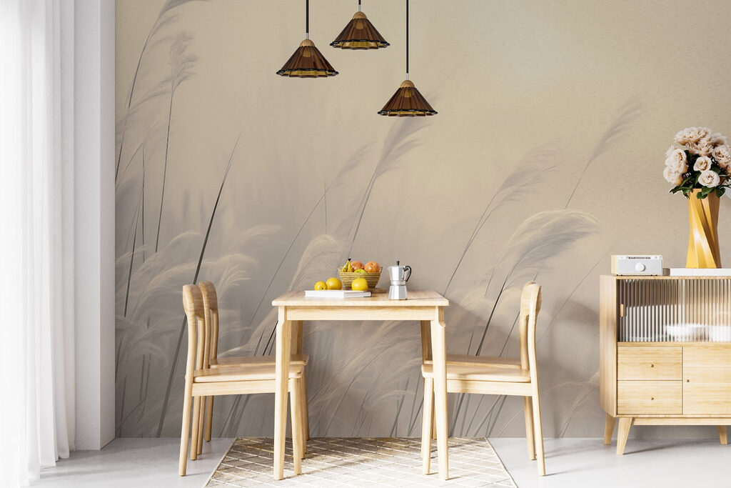 Yellow mist, bending grass — interior 2