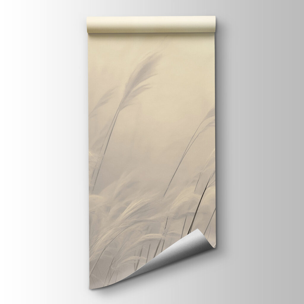 Yellow mist, bending grass — product view