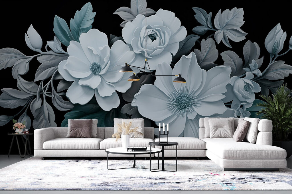 Garden Flowers at Night — interior 2