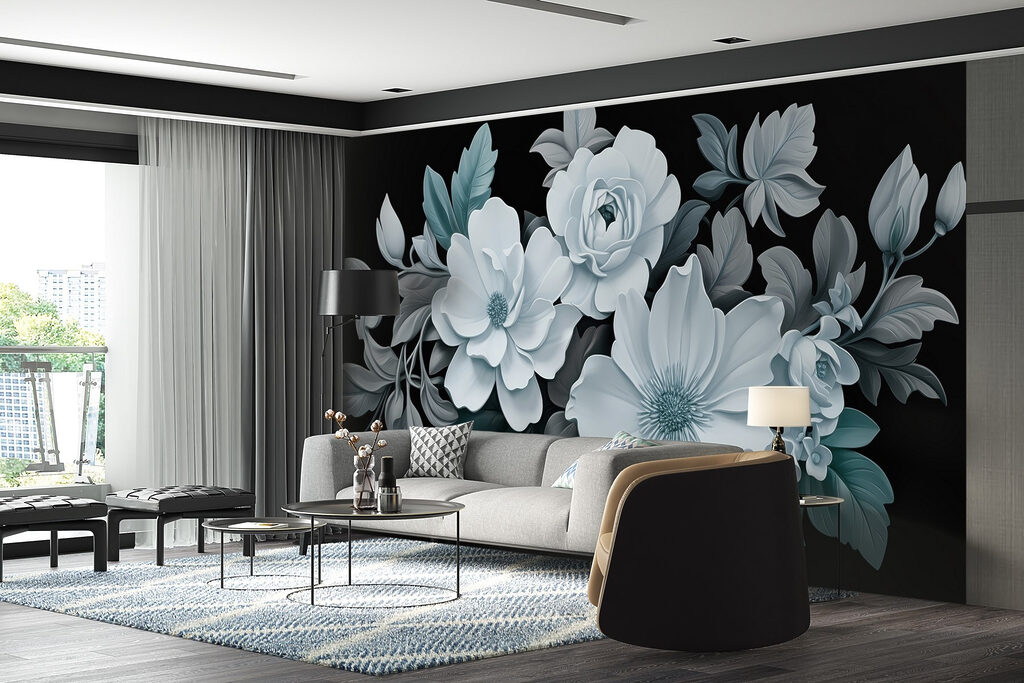 Garden Flowers at Night — interior 3