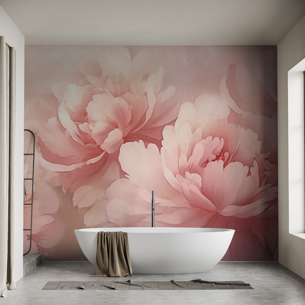 Field of pink peonies — interior 2