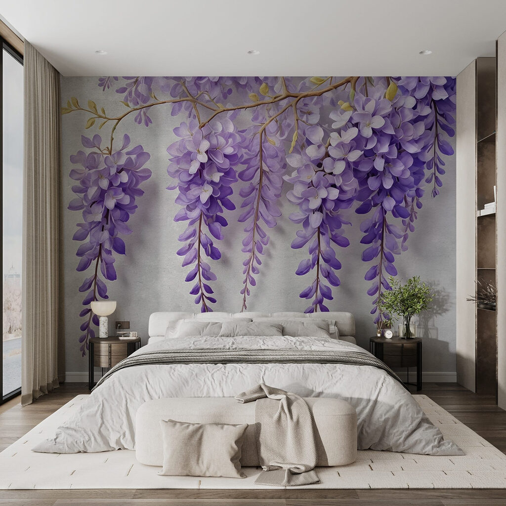 Hanging flower clusters — interior 1