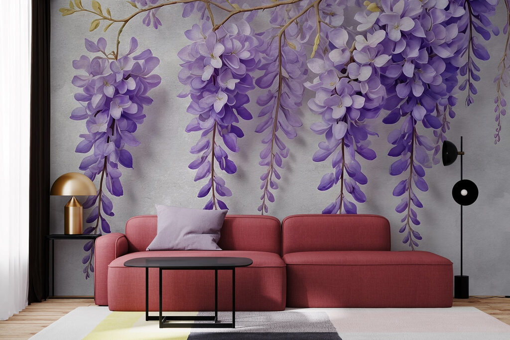 Hanging flower clusters — interior 2