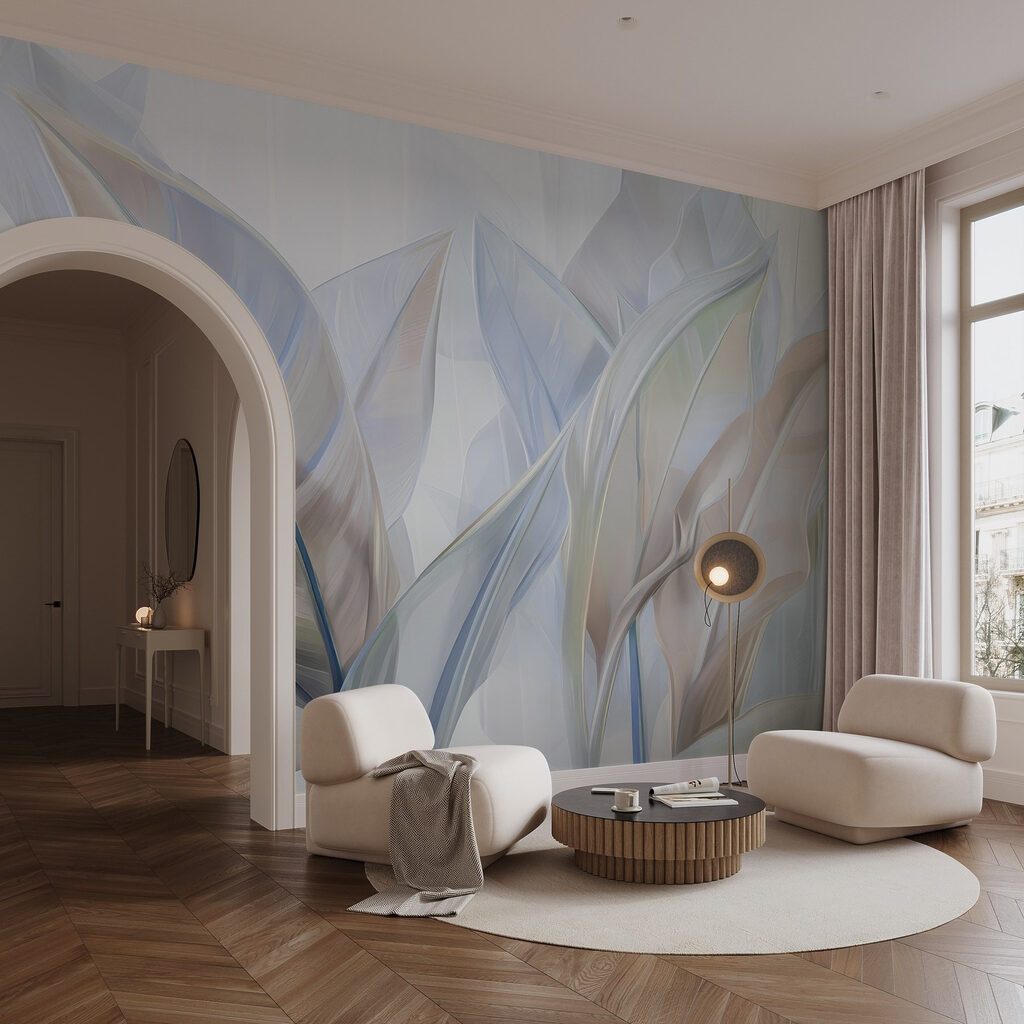 Leaves in Soft Light in an interior
