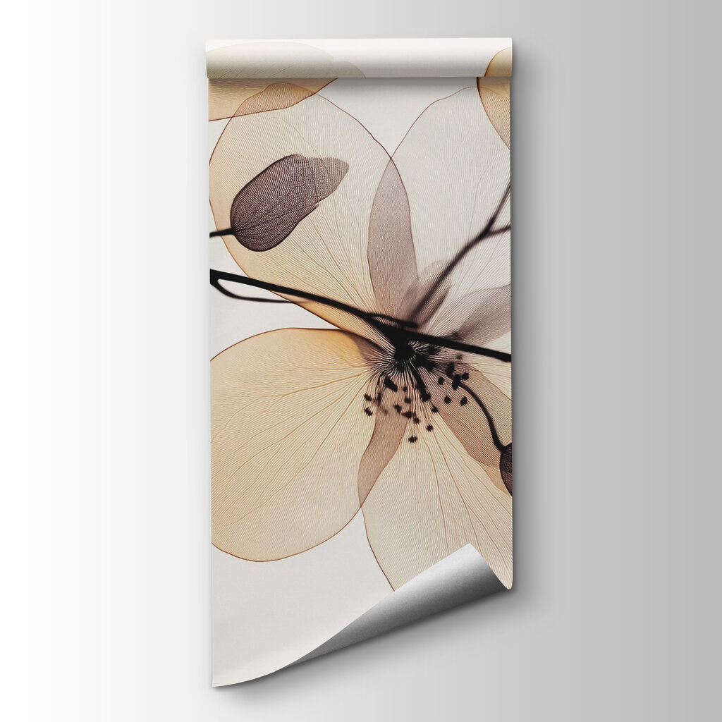 Translucent flowers on branches — product view
